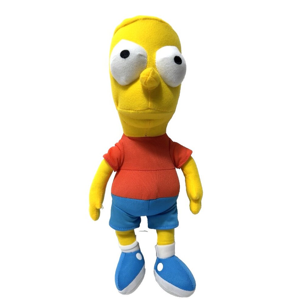 Bart Simpson The Simpsons 15” Plush Stuffed Toy Red Shirt 20th Century Fox 2016